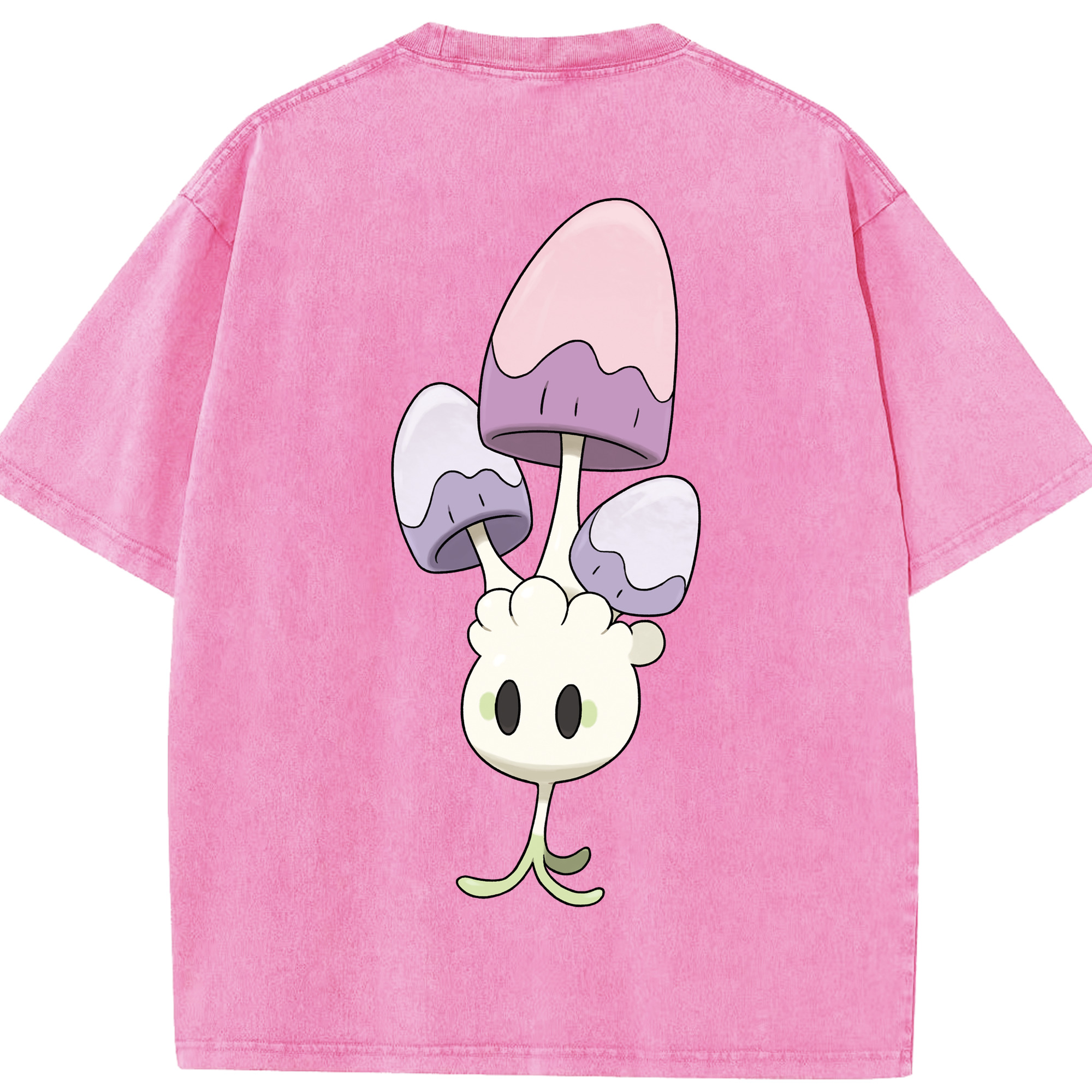 （画像用） ポケットモンスター Pokémon 綿100% ヴィンテージ風 半袖Tシャツ（背面プリント）